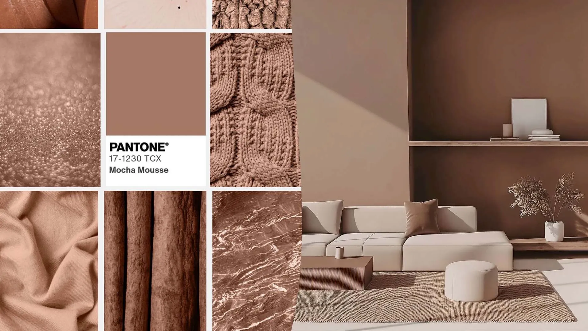 Mocha Mousse color 2025